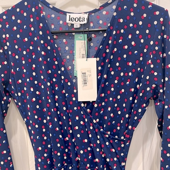 Leota faux wrap dress - Picture 2 of 4